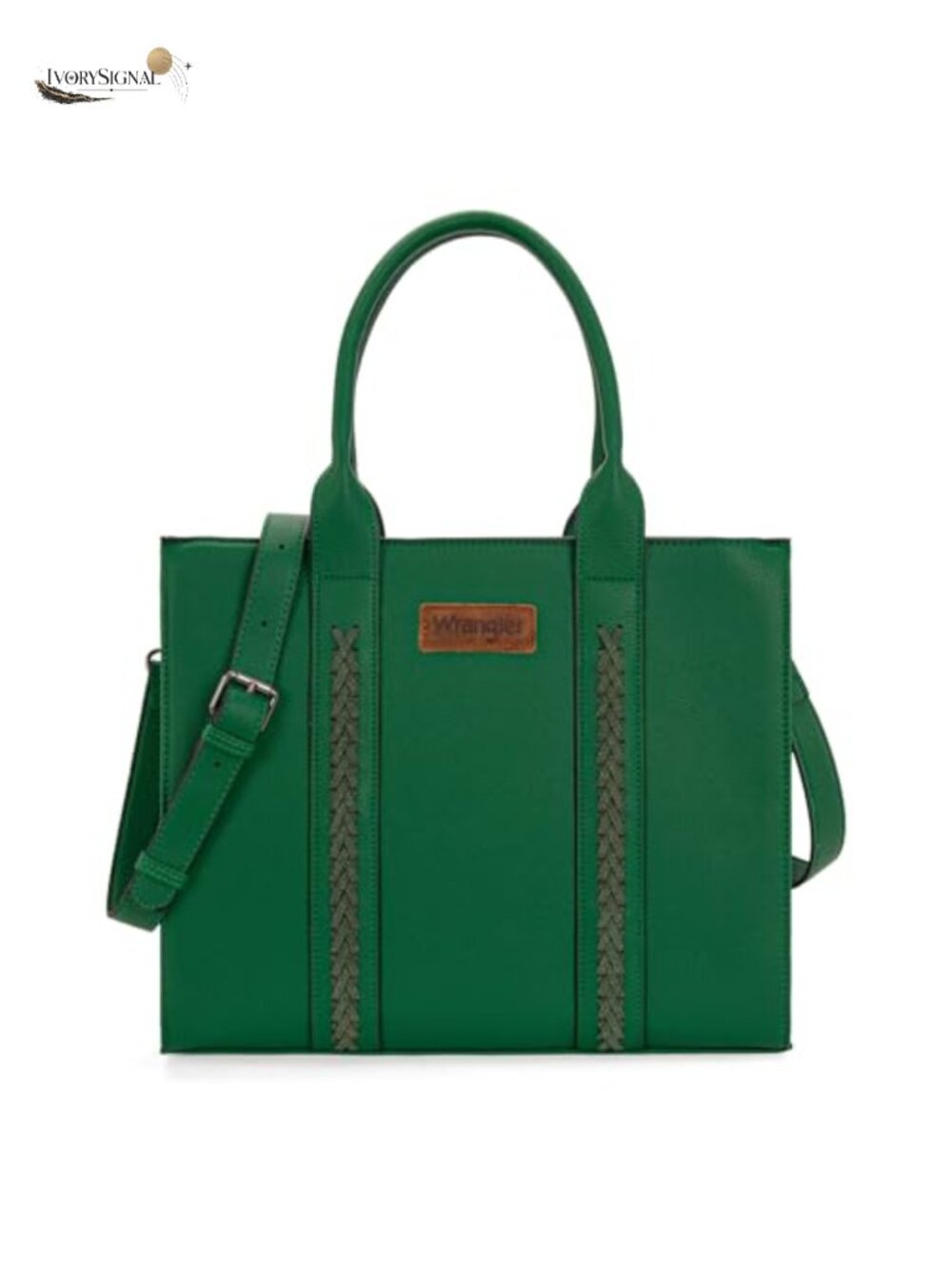 Whipstitch Woven Large Tote Bag Top Handle Shoulder Purse